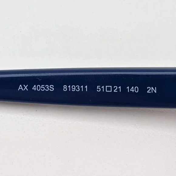 🕶️Armani Exchange AX4053S 819311 Sunglasses 51/21 140 /KAA314🕶️ - Picture 3 of 7